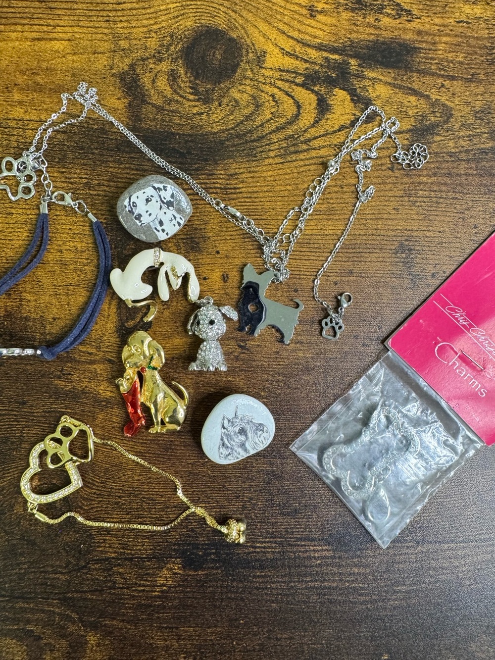 Puppy Dog Jewelry Lot Bundle Cute Mix For Girls Adults Wear Craft